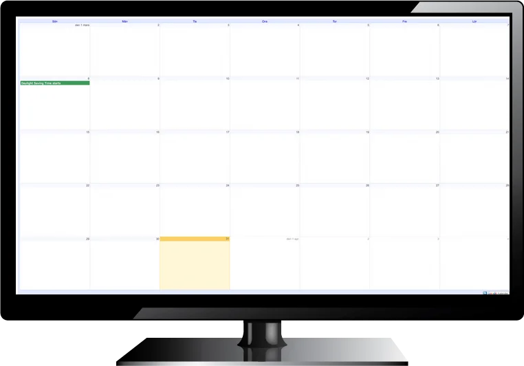 Google Calendar is one of the most popular online calendar apps. This guide walks you through how to show a Google Calendar on a digital sign with Screenly.