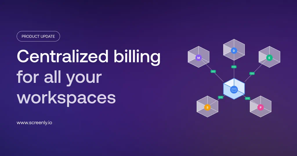 Centralized billing for all your workspaces