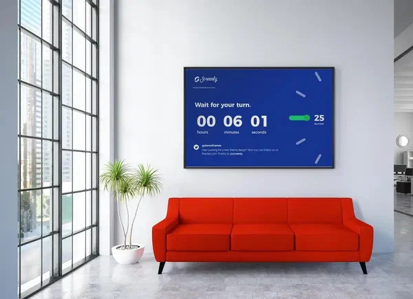 An image of a store that uses enterprise digital signage software.