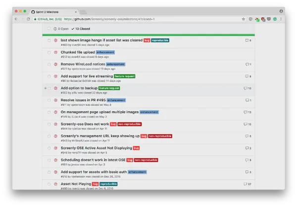 Screenly OSE 0.10 Night Train is out