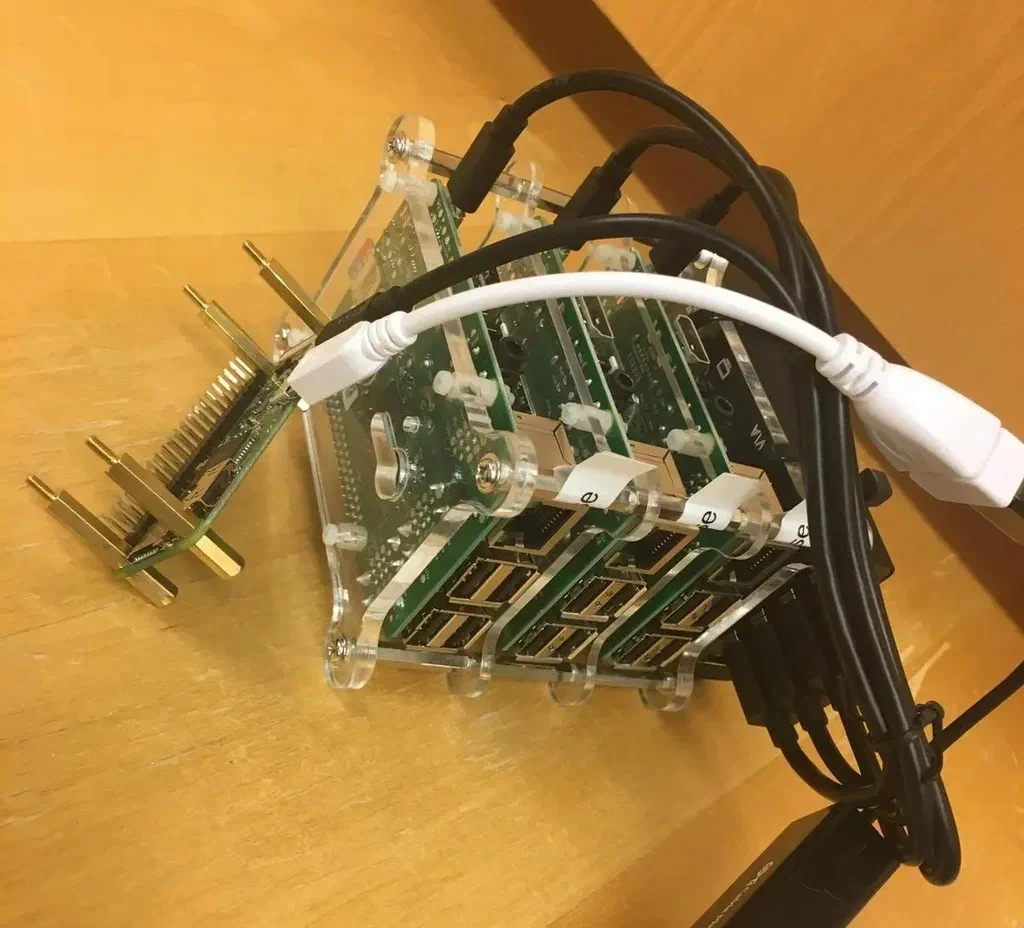 This is part of the test rig for Screenly OSE.