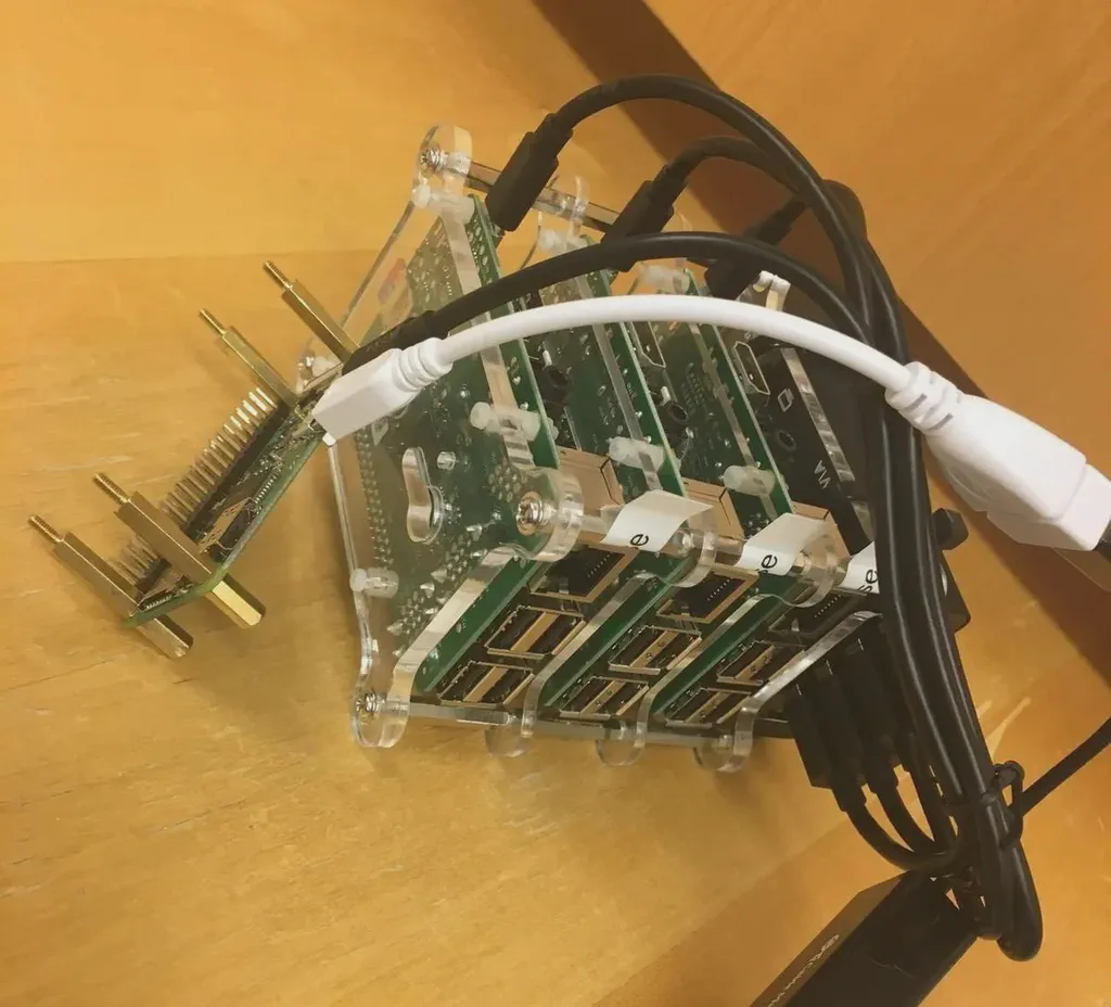 This is part of the test rig for Screenly OSE.