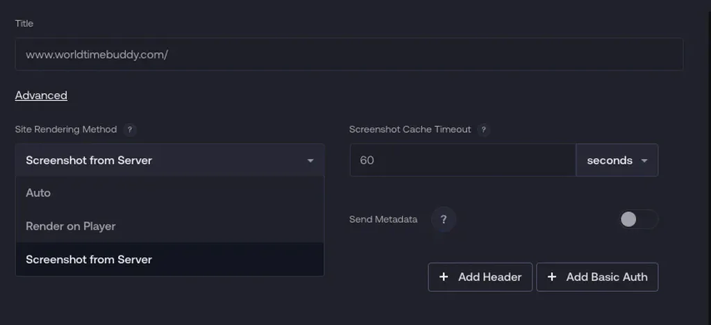 Server Side Rendering