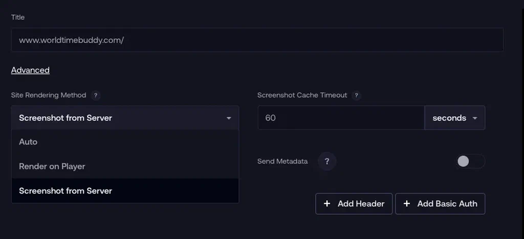 Server Side Rendering