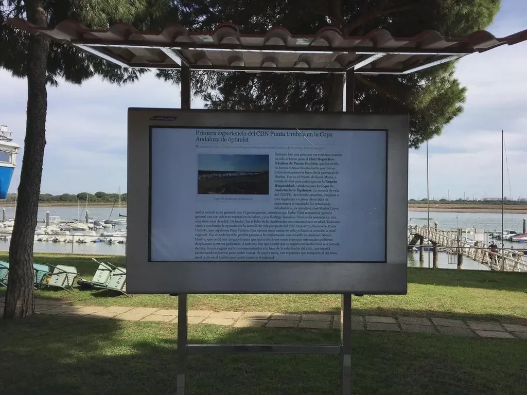 A stainless steel LCD enclosure unit.