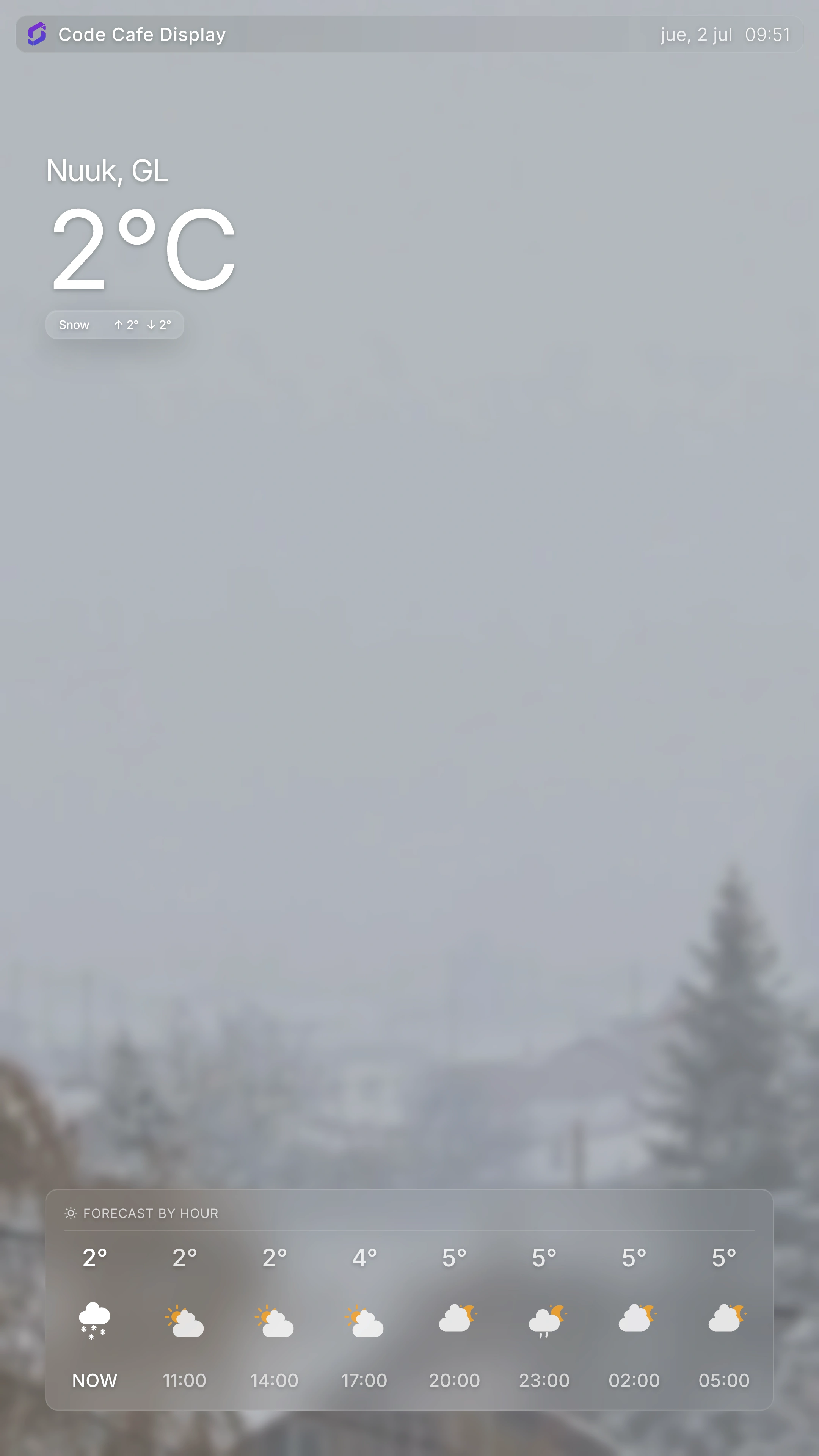 Weather Portrait screenshot 4