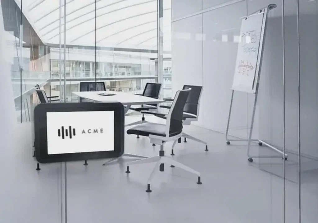 Screenly for meeting room signs