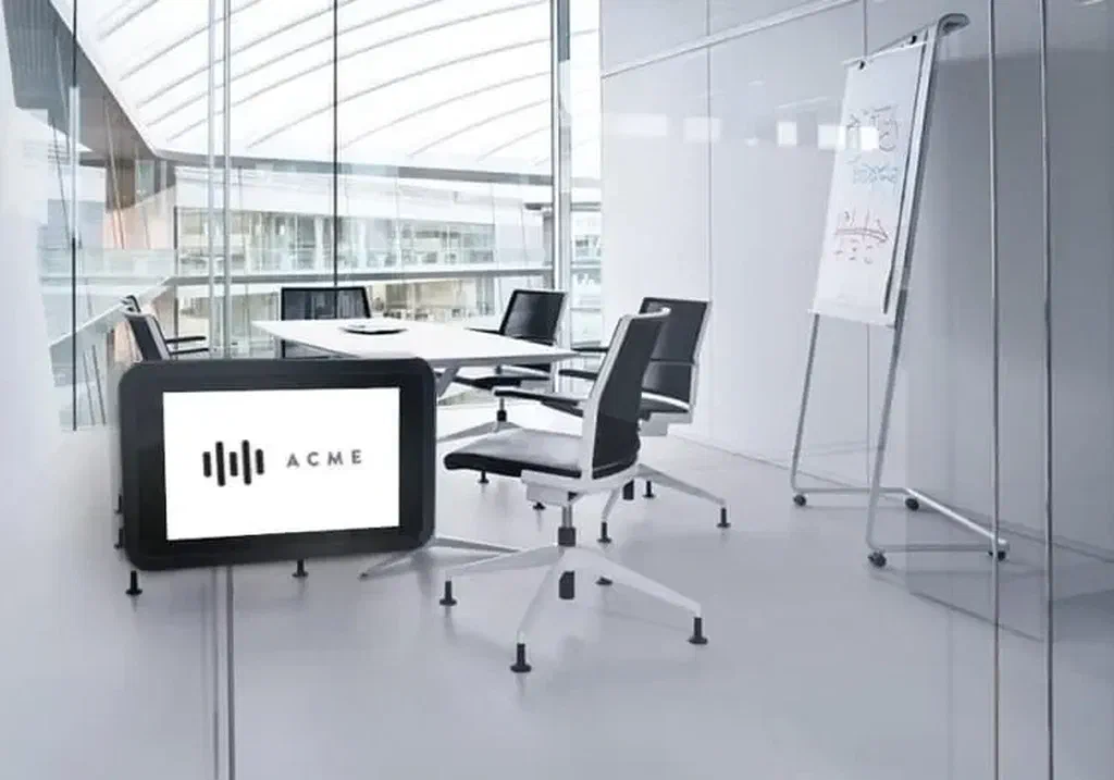 Screenly for meeting room signs