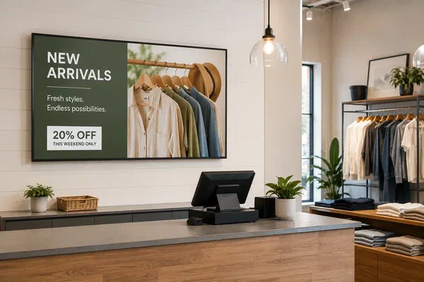 Digital Signage for Business: Uses, Benefits, and What You Need