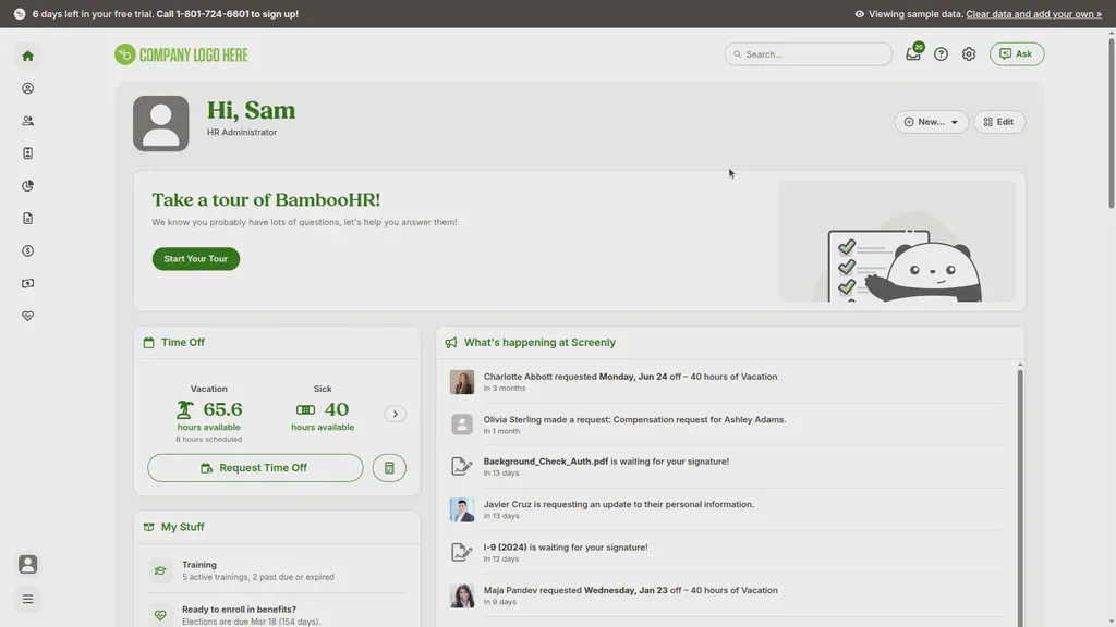 Bamboo HR App