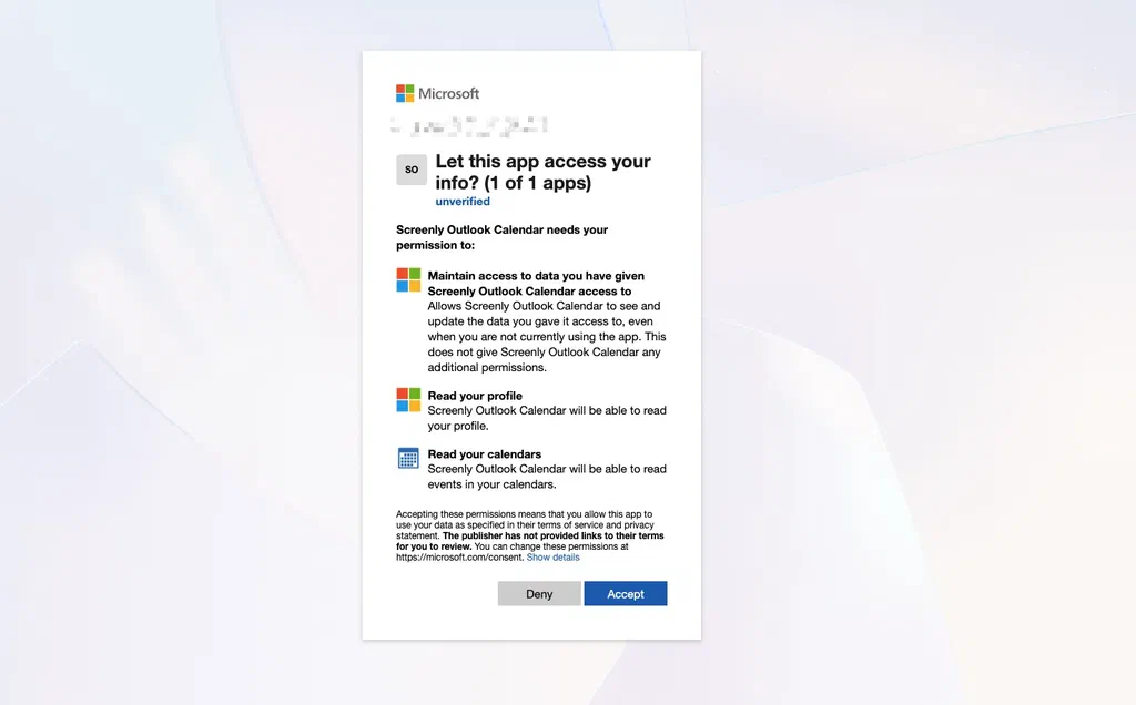 Outlook Calendar 2
