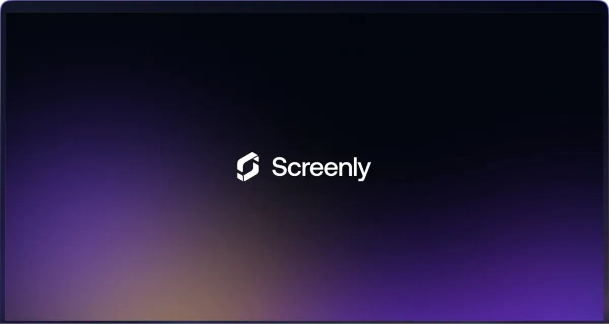 Screenly digital signage display