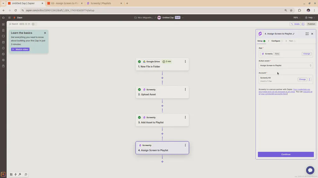 How to create a multi-step Zap