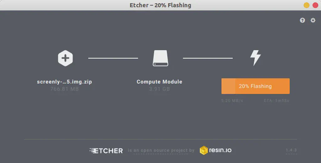 Setup NEC screens with Screenly.