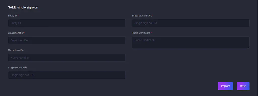 Okta SAML setup step 8.