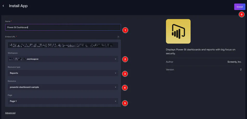 A data dashboard from Power BI.