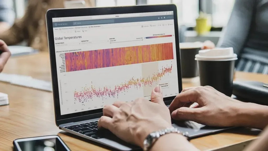 An example Tableau dashboard